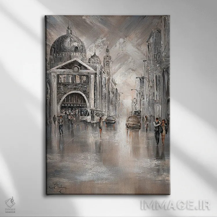 تابلو دکوراتیو گرما ببخش به من اثر ایزابیلا کارولویچ - نمای روبهرو روی دیوار