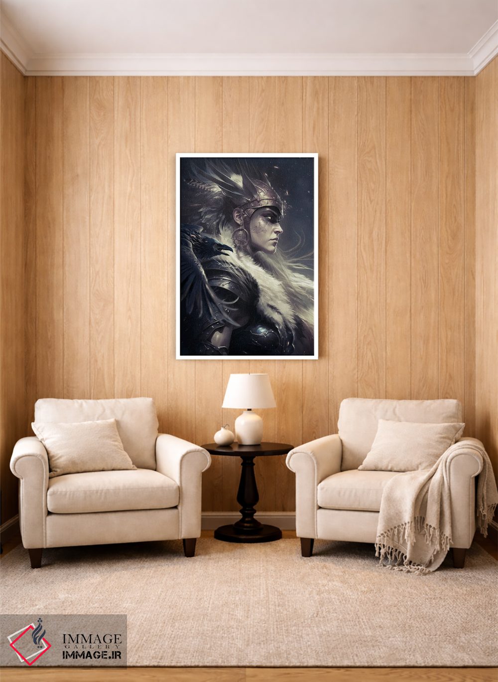 تابلو دکوراتیو والکری اوباور اثر ایکارونا - D2W