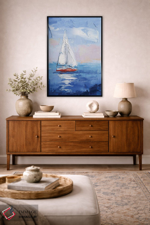 تابلو دکوراتیو در سواحل دور اثر ایرینا خورت - D4B