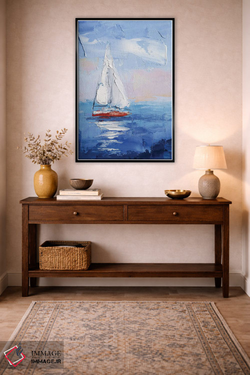 تابلو دکوراتیو در سواحل دور اثر ایرینا خورت - D5B