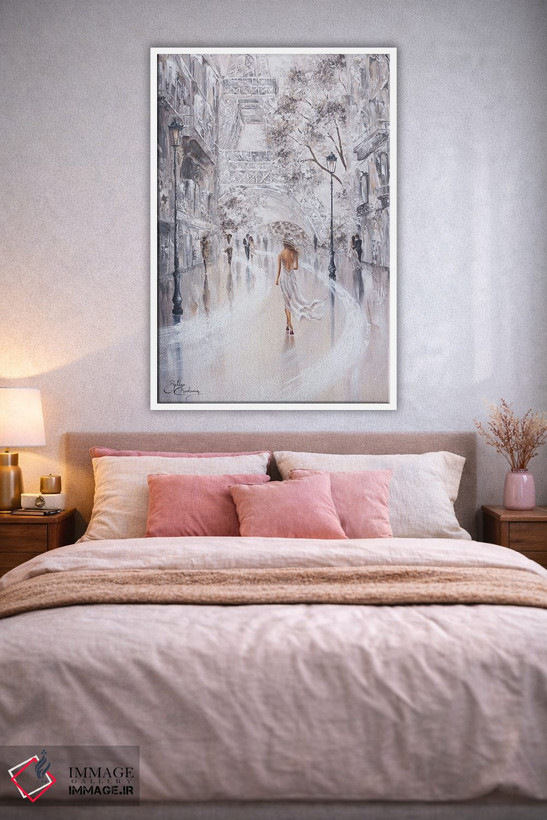 تابلو دکوراتیو Paris Flair,برج ایفل، جلوه پاریس اثر ایزابیلا کارولویچ - D1W