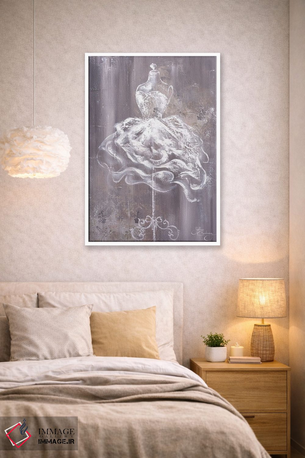 تابلو دکوراتیو مد سنتی وینتیج اثر ایزابیلا کارولویچ - D1W