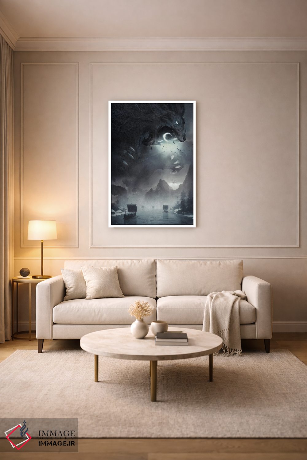 تابلو دکوراتیو راگناروک در راه است اثر ایکارونا - D5W