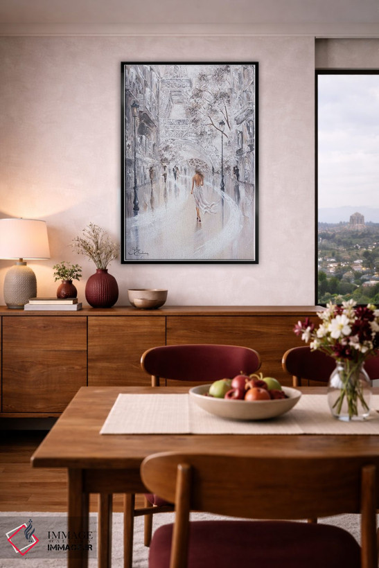 تابلو دکوراتیو Paris Flair,برج ایفل، جلوه پاریس اثر ایزابیلا کارولویچ - D4B