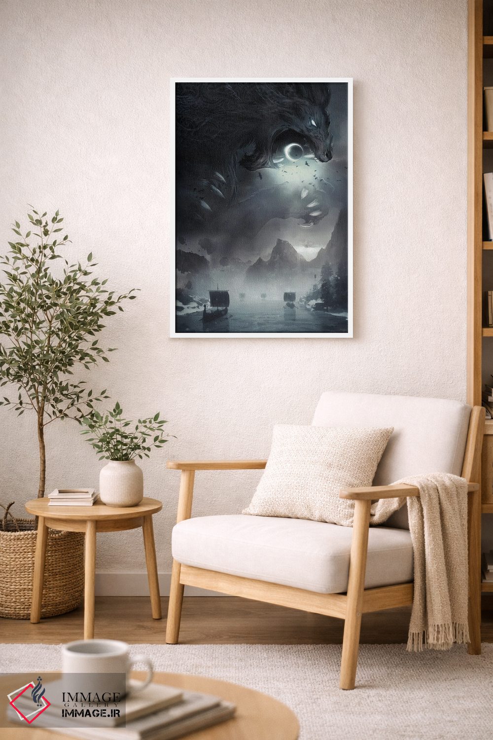 تابلو دکوراتیو راگناروک در راه است اثر ایکارونا - D6W