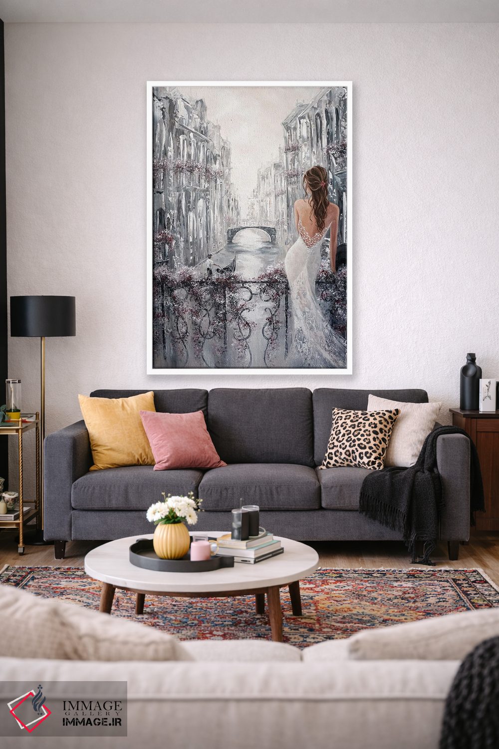 تابلو دکوراتیو Venice Charm,عطر شیرین، جذابیت ونیز اثر ایزابیلا کارولویچ - D1W