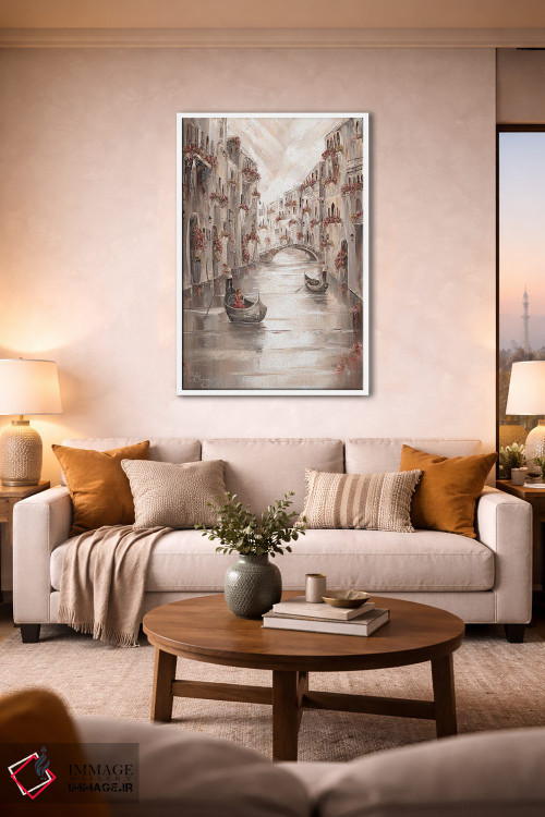 تابلو دکوراتیو Venice Charm,آرامش زیبا، جذابیت ونیز اثر ایزابیلا کارولویچ - D1W