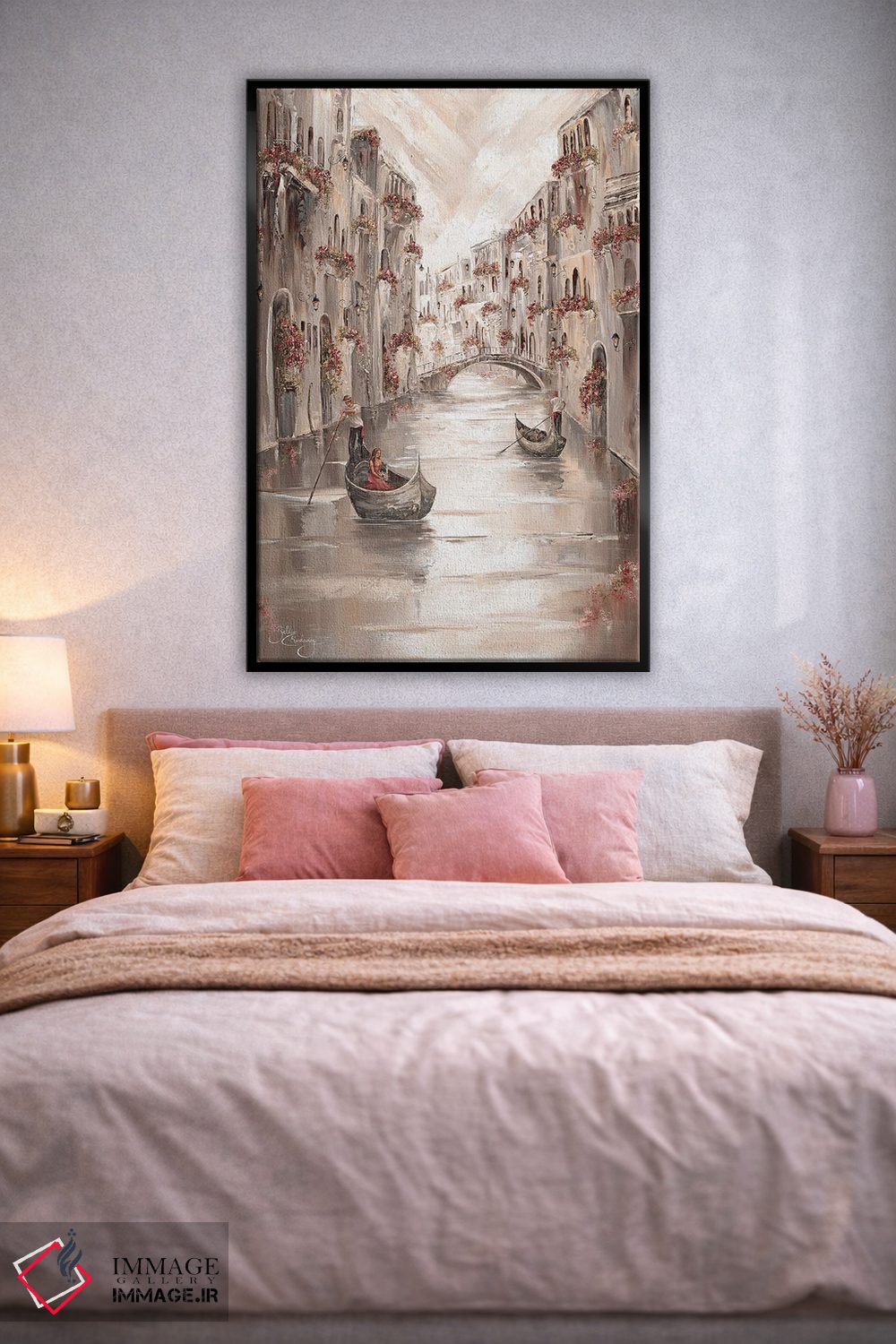 تابلو دکوراتیو Venice Charm,آرامش زیبا، جذابیت ونیز اثر ایزابیلا کارولویچ - D2B