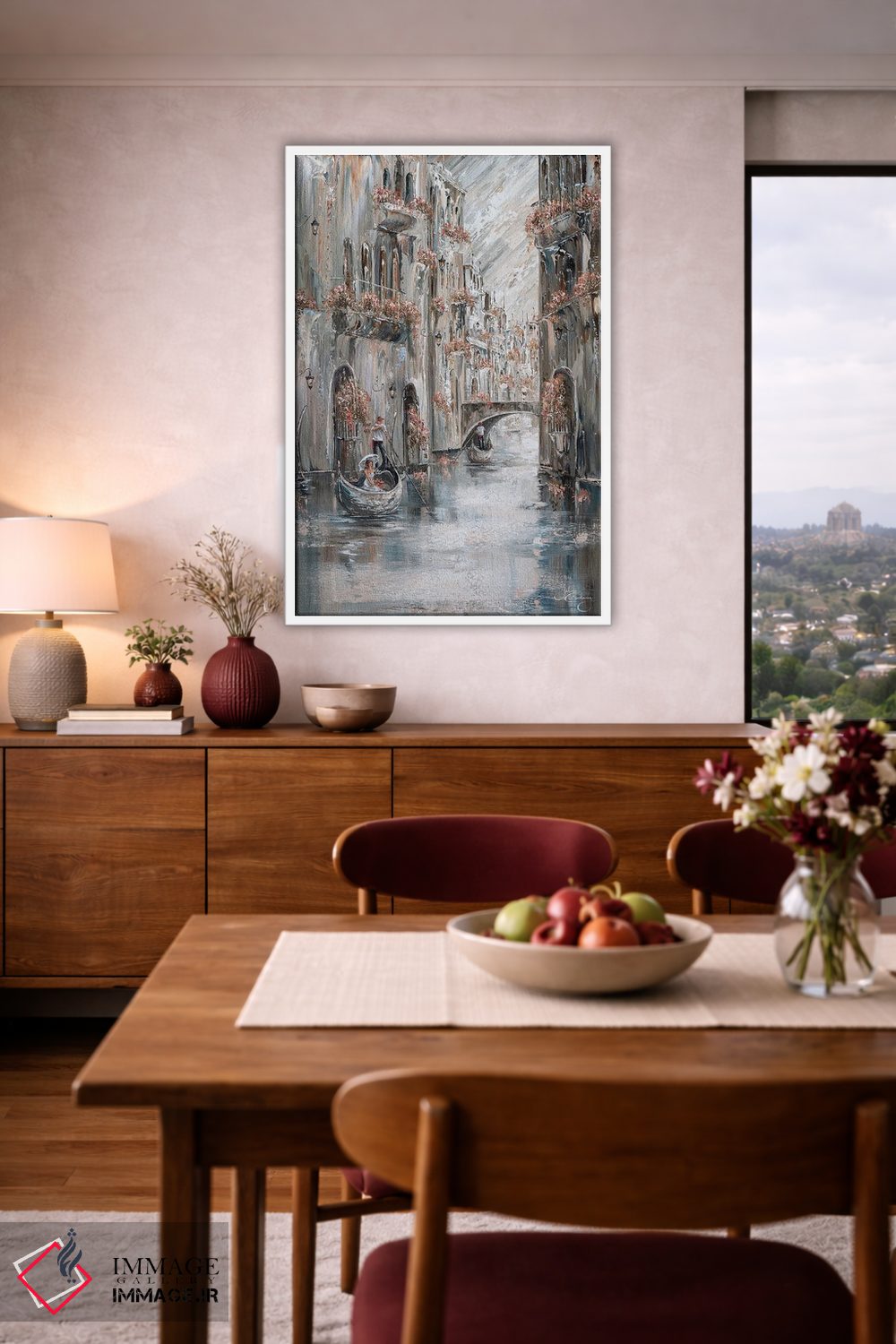 تابلو دکوراتیو Venice Charm,سفر، جذابیت ونیز اثر ایزابیلا کارولویچ - D4W