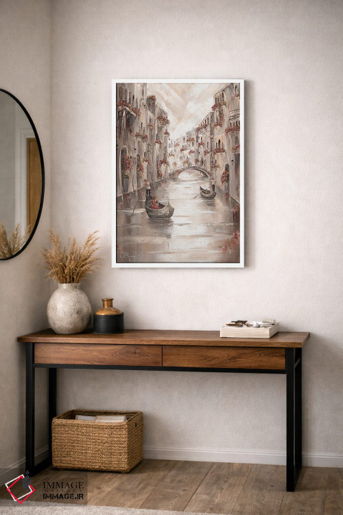 تابلو دکوراتیو Venice Charm,آرامش زیبا، جذابیت ونیز اثر ایزابیلا کارولویچ - D3W