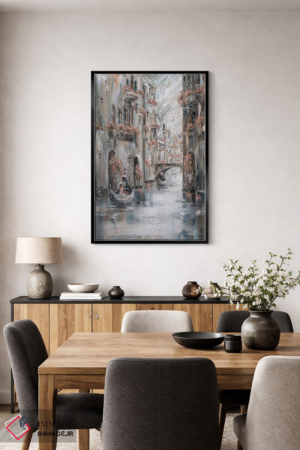 تابلو دکوراتیو Venice Charm,سفر، جذابیت ونیز اثر ایزابیلا کارولویچ - D5B