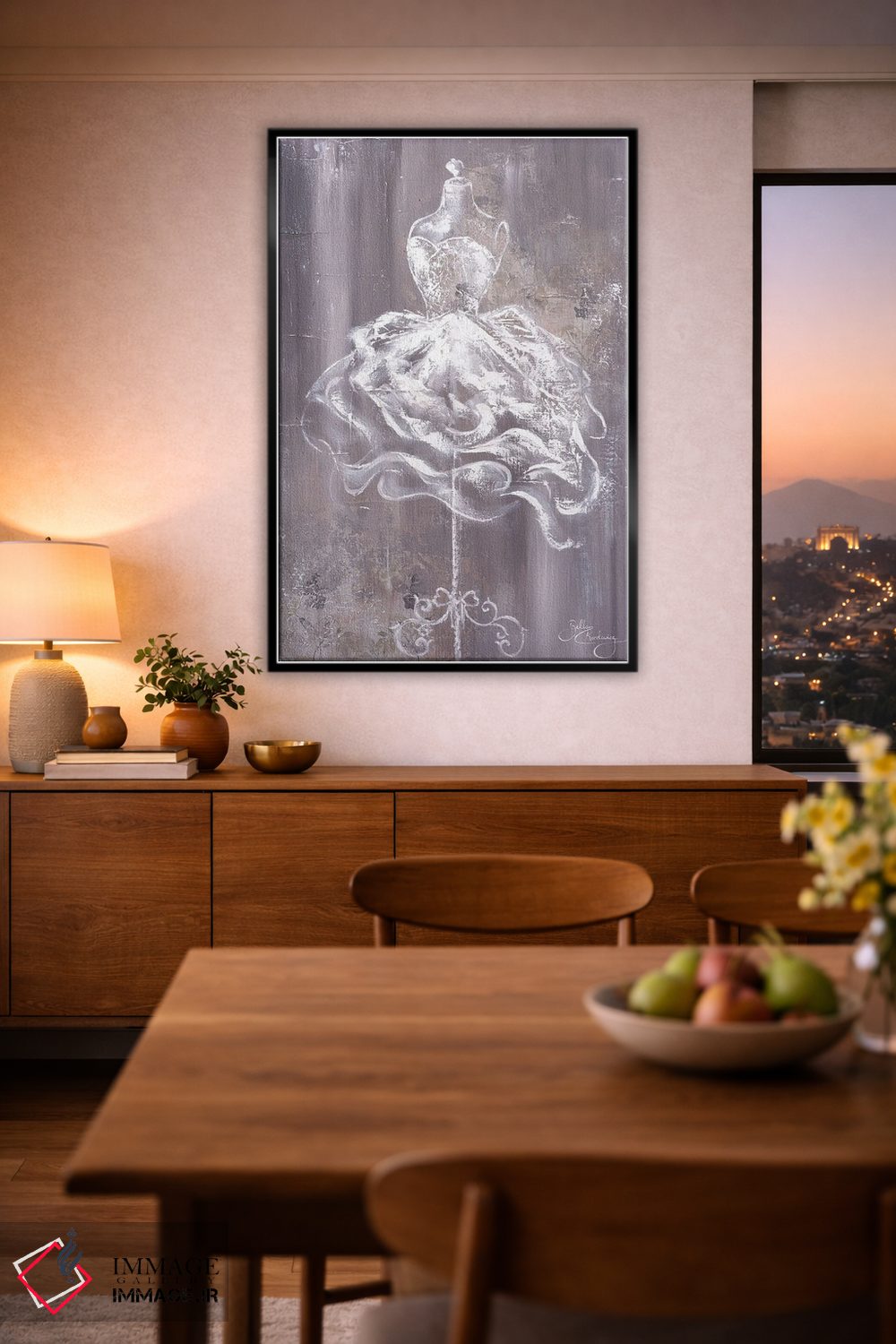 تابلو دکوراتیو مد سنتی وینتیج اثر ایزابیلا کارولویچ - D2B