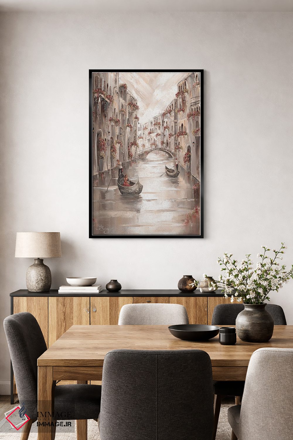 تابلو دکوراتیو Venice Charm,آرامش زیبا، جذابیت ونیز اثر ایزابیلا کارولویچ - D4B