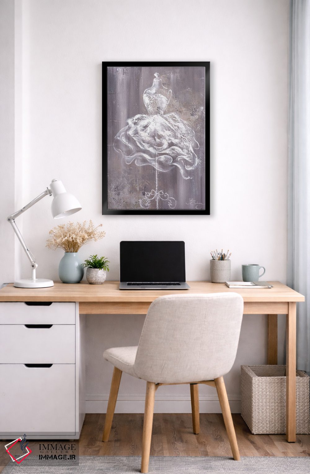 تابلو دکوراتیو مد سنتی وینتیج اثر ایزابیلا کارولویچ - D6B