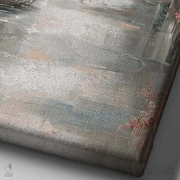 تابلو دکوراتیو Venice Charm,خاطره، جذابیت ونیز اثر ایزابیلا کارولویچ - نمای نزدیک بافت بوم