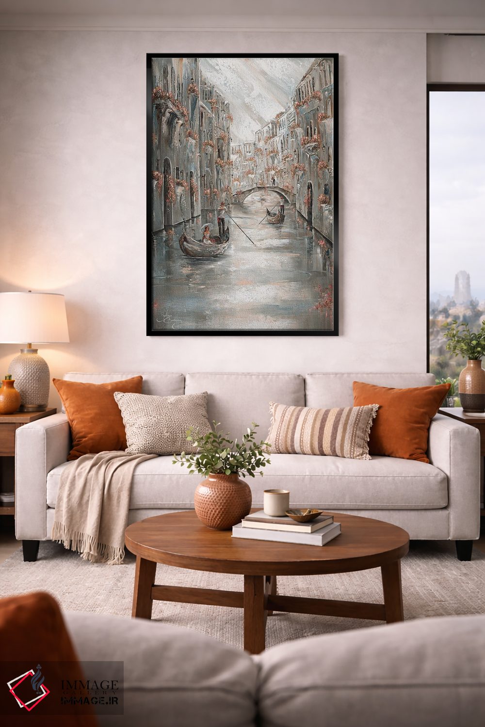 تابلو دکوراتیو Venice Charm,خاطره، جذابیت ونیز اثر ایزابیلا کارولویچ - D2B