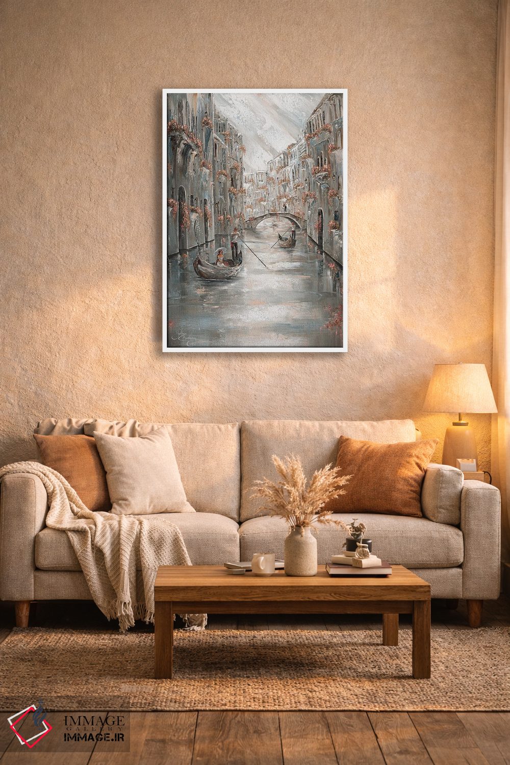 تابلو دکوراتیو Venice Charm,خاطره، جذابیت ونیز اثر ایزابیلا کارولویچ - D4W