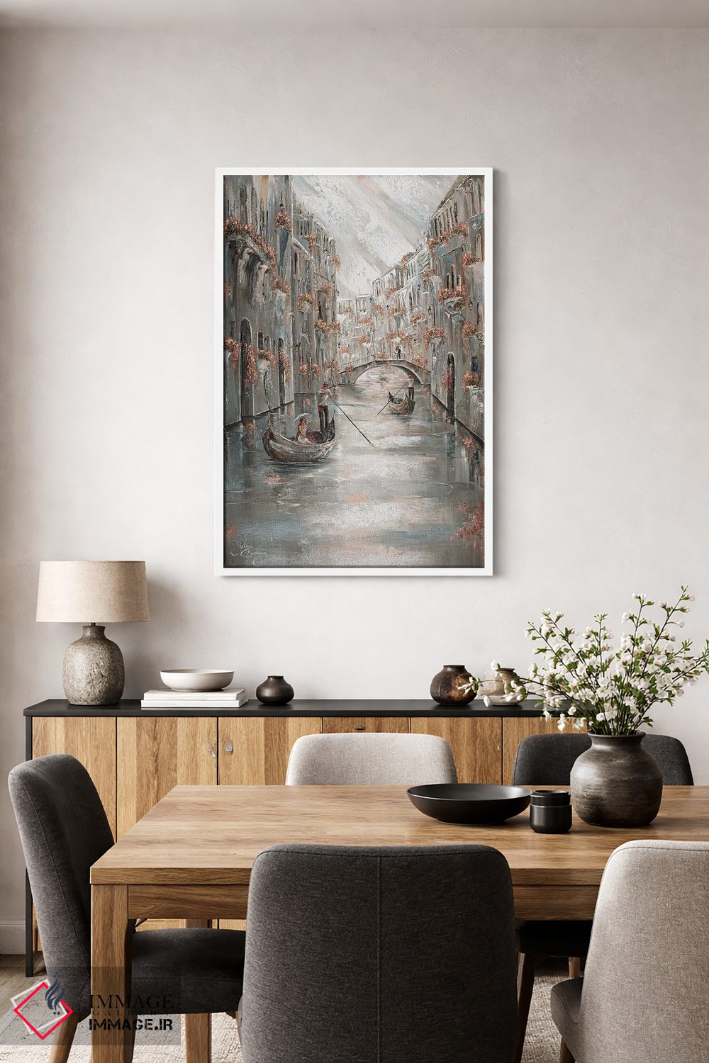 تابلو دکوراتیو Venice Charm,خاطره، جذابیت ونیز اثر ایزابیلا کارولویچ - D3W