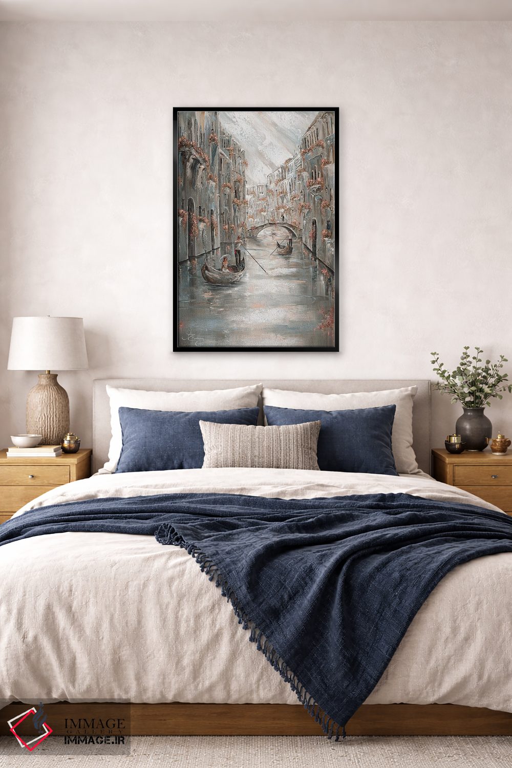 تابلو دکوراتیو Venice Charm,خاطره، جذابیت ونیز اثر ایزابیلا کارولویچ - D6B