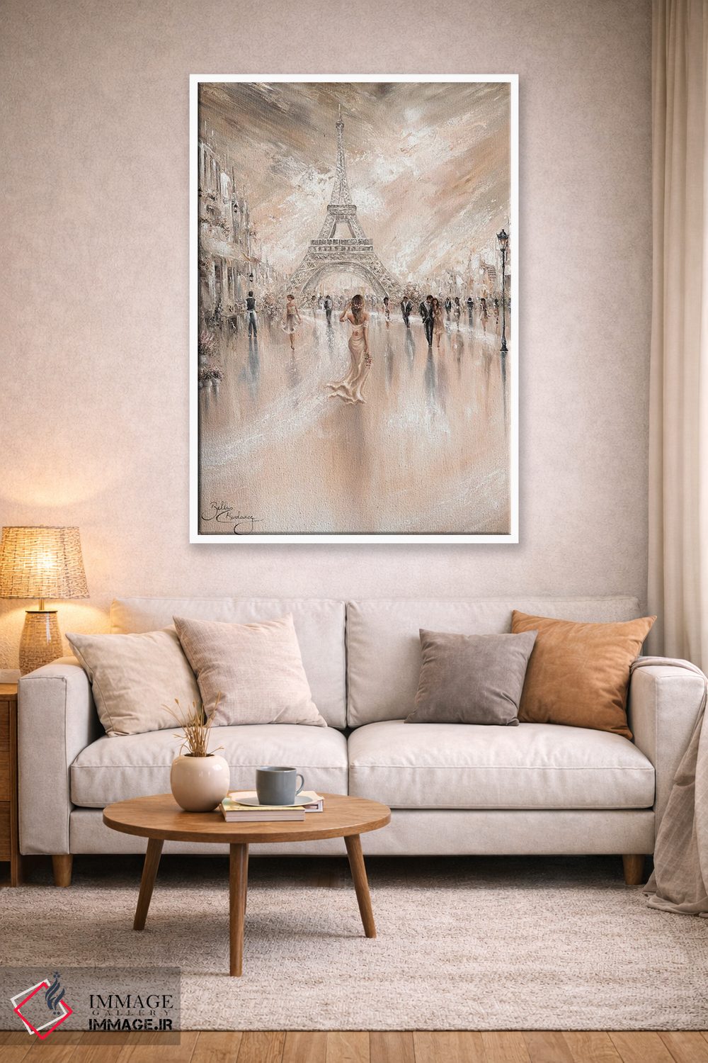 تابلو دکوراتیو Paris Flair,هارمونی، جذابیت پاریسی اثر ایزابیلا کارولویچ - D1W