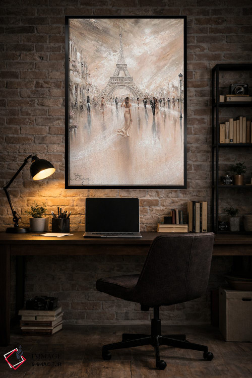 تابلو دکوراتیو Paris Flair,هارمونی، جذابیت پاریسی اثر ایزابیلا کارولویچ - D6B