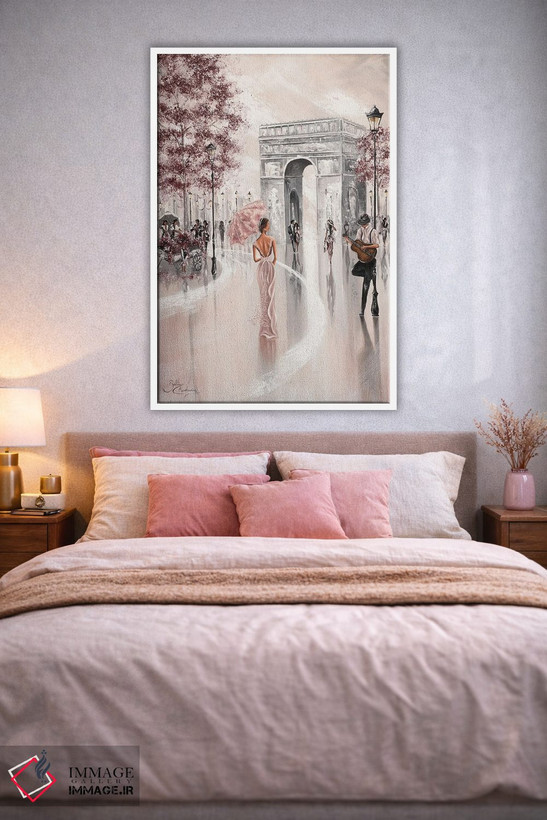 تابلو دکوراتیو Paris Flair,نگاهی کوتاه، جذابیت پاریسی اثر ایزابیلا کارولویچ - D1W