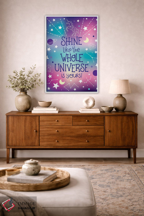 تابلو دکوراتیو در هر روز جادویی بمان II اثر ایلیس آویلس - D4W