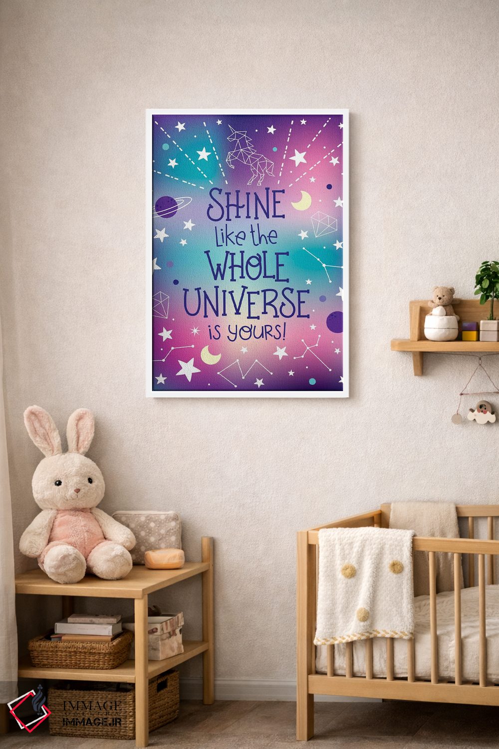 تابلو دکوراتیو در هر روز جادویی بمان II اثر ایلیس آویلس - D3W