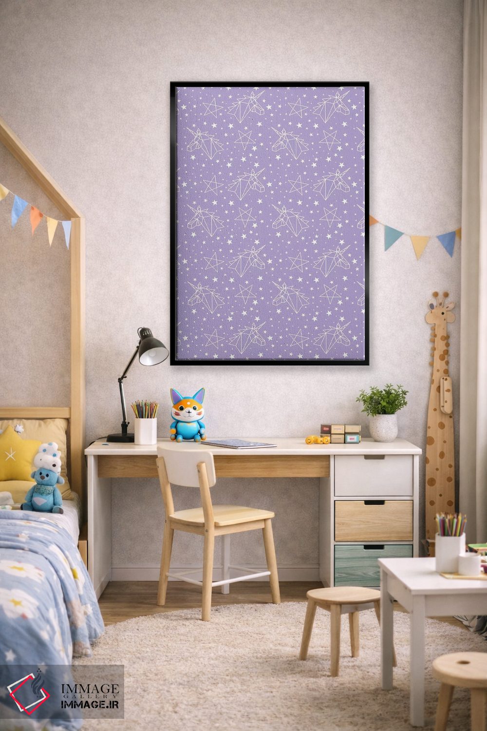 تابلو دکوراتیو در هر روز جادویی بمان III اثر ایلیس آویلس - D2B