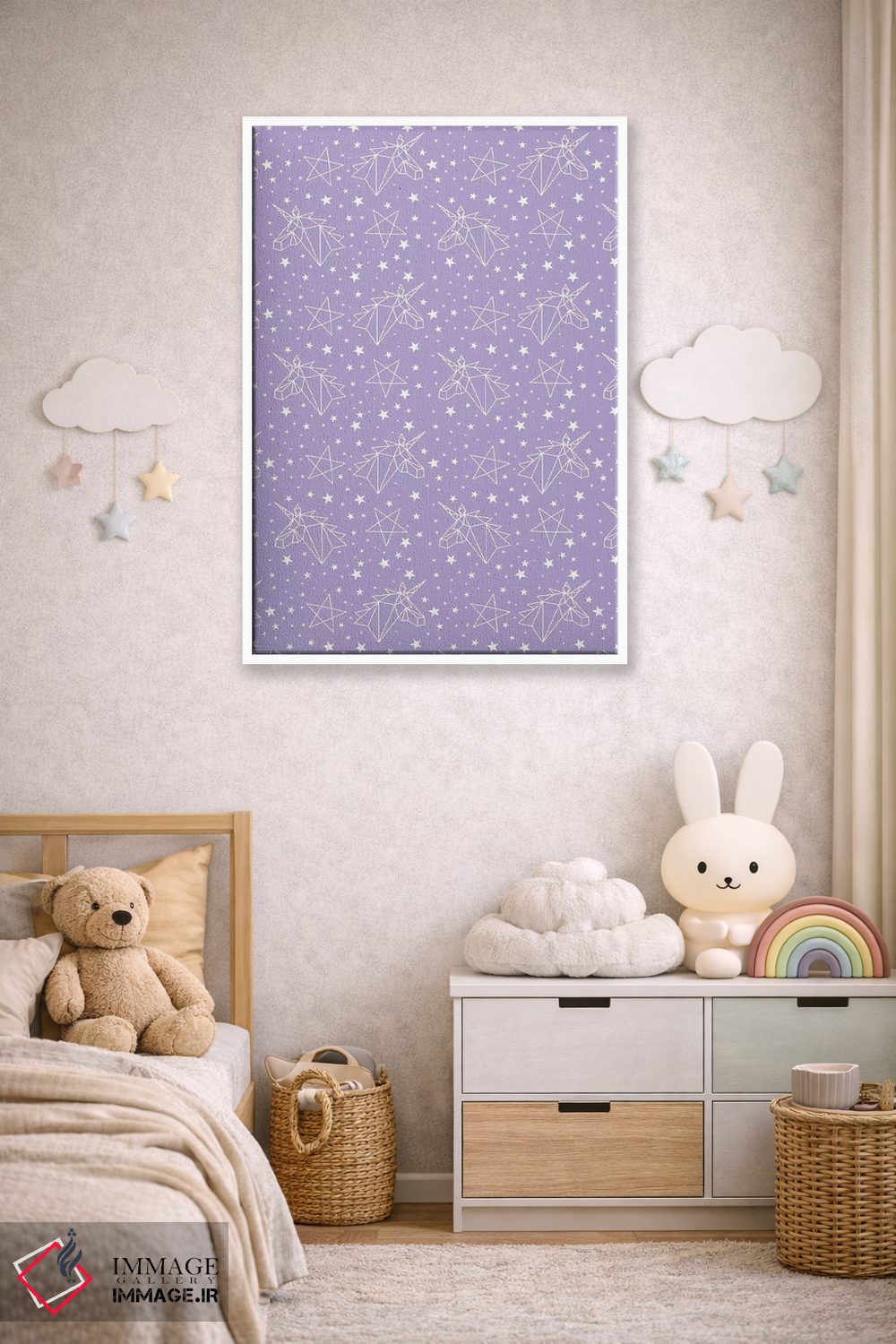 تابلو دکوراتیو در هر روز جادویی بمان III اثر ایلیس آویلس - D3W