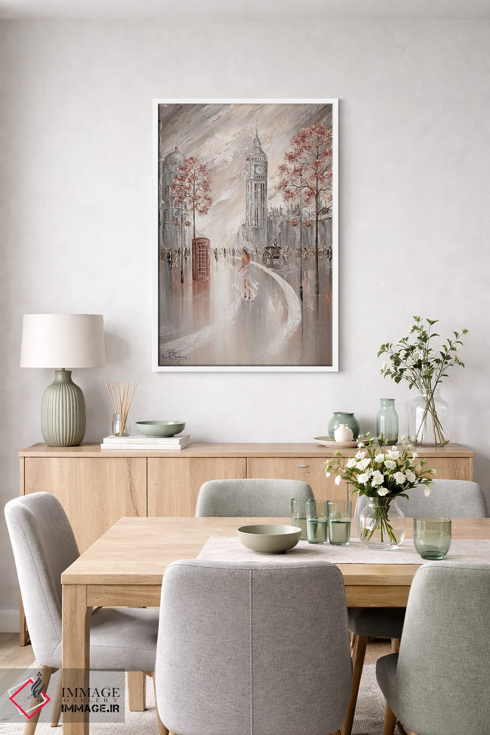 تابلو دکوراتیو London,نسیم ملایم، لندن اثر ایزابیلا کارولویچ - D5W