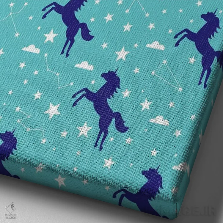 تابلو دکوراتیو در هر روز جادویی بمان IV اثر ایلیس آویلس - نمای نزدیک بافت بوم