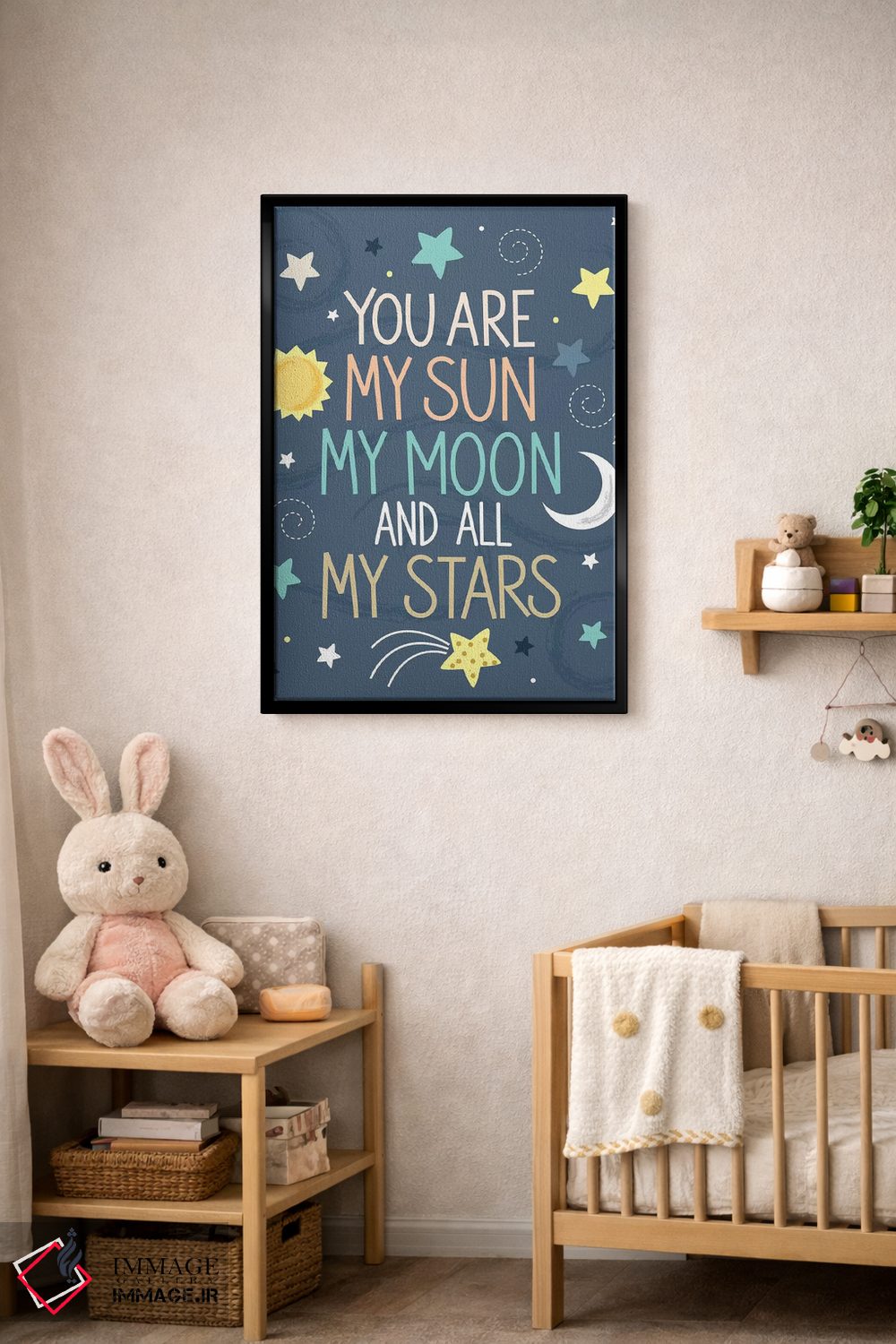 تابلو دکوراتیو عزیزم، جهان کوچک من I اثر ایلیس آویلس - D5B