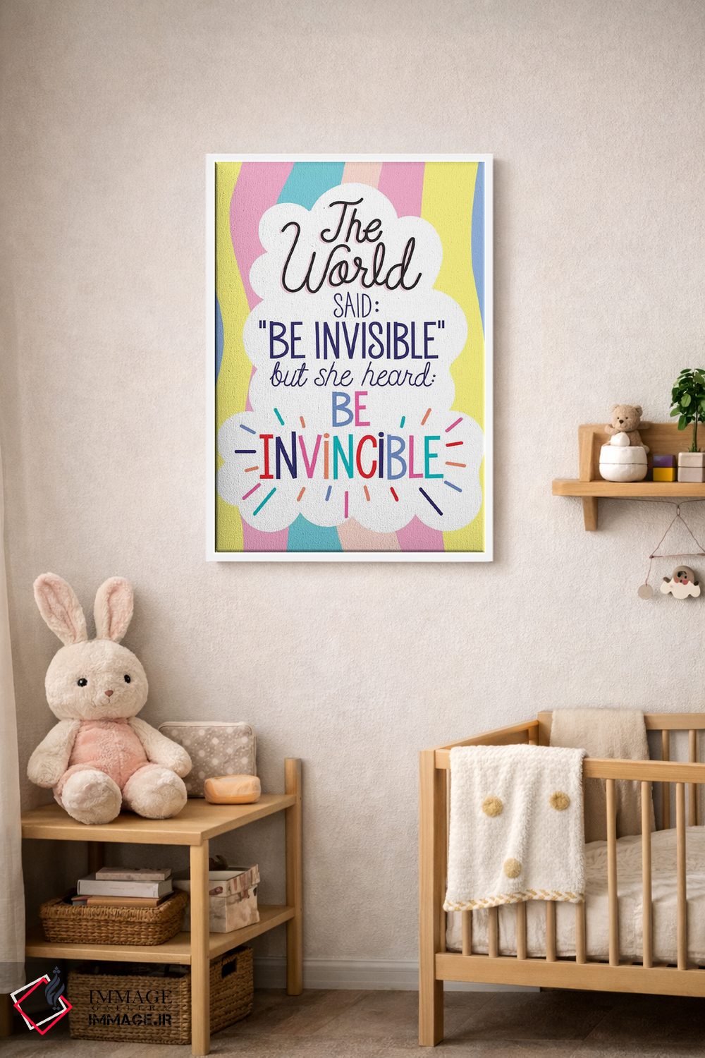 تابلو دکوراتیو قدرت زنان در هر روز اثر ایلیس آویلس - D3W