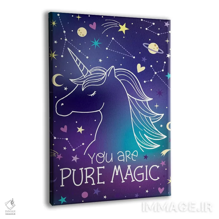 تابلو دکوراتیو در هر روز جادویی بمان I اثر ایلیس آویلس - نمای پرسپکتیو محصول