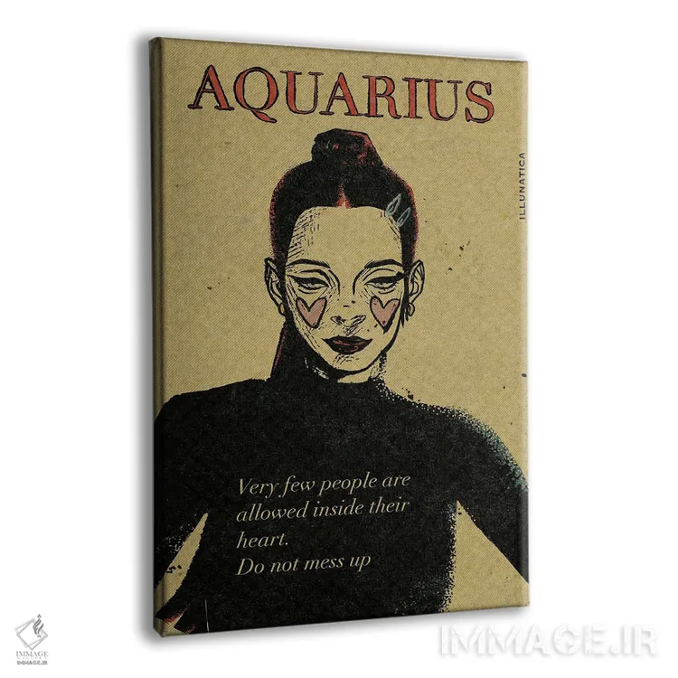 تابلو دکوراتیو برج دلو اثر ایلو ناتیکا - نمای پرسپکتیو محصول