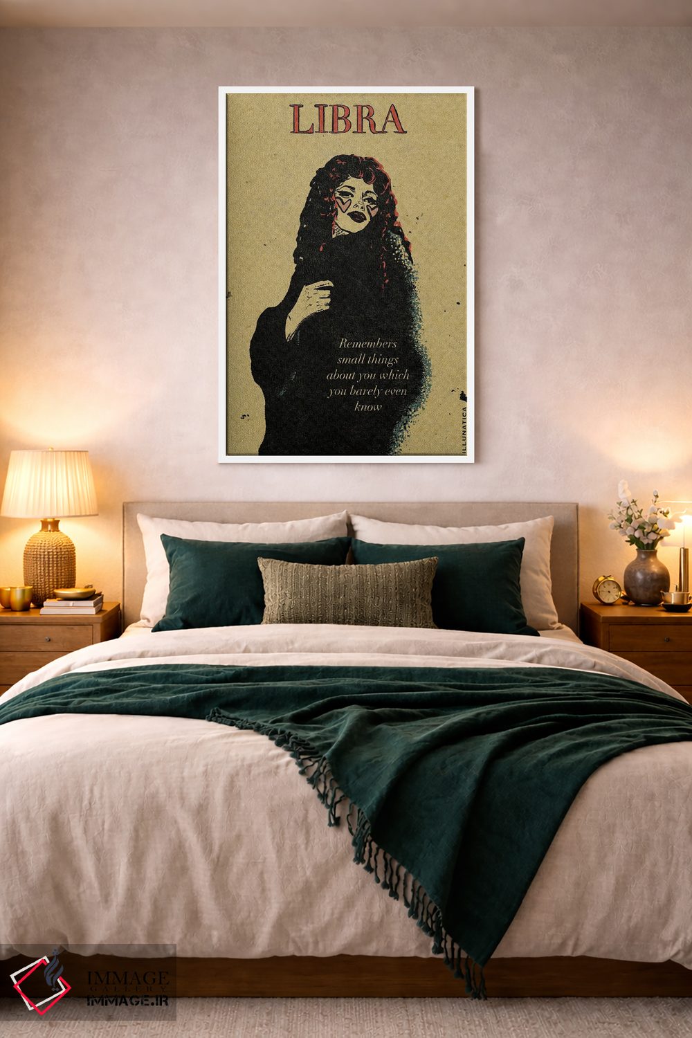 تابلو دکوراتیو برج میزان اثر ایلو ناتیکا - D2W