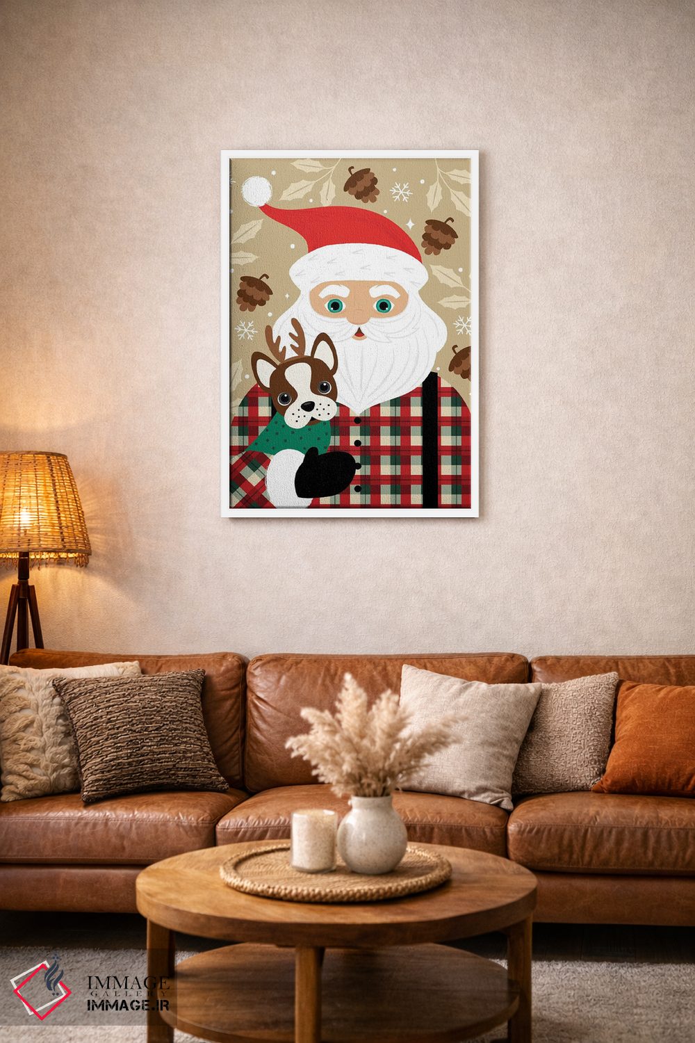 تابلو دکوراتیو بابانوئل اثر ایلیس آویلس - D3W