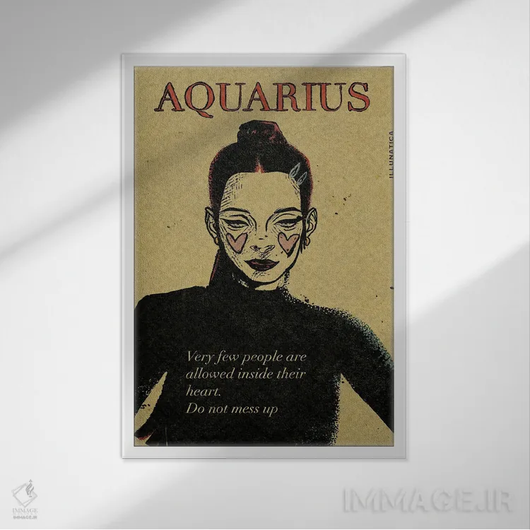 تابلو دکوراتیو برج دلو اثر ایلو ناتیکا - نمای قابدار سفید