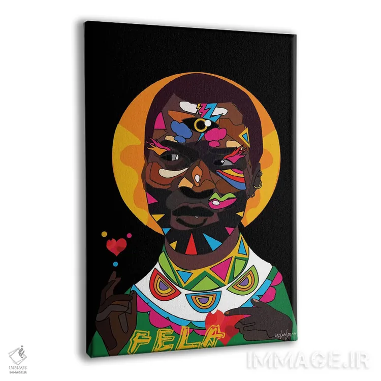 تابلو دکوراتیو فلا اثر ایندی لاو - نمای پرسپکتیو محصول