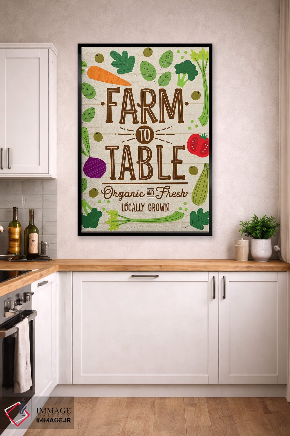 تابلو دکوراتیو تازه از مزرعه I اثر ایلیس آویلس - D2B