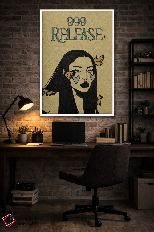 تابلو دکوراتیو عدد فرشته ۹۹۹ اثر ایلو ناتیکا - D2W