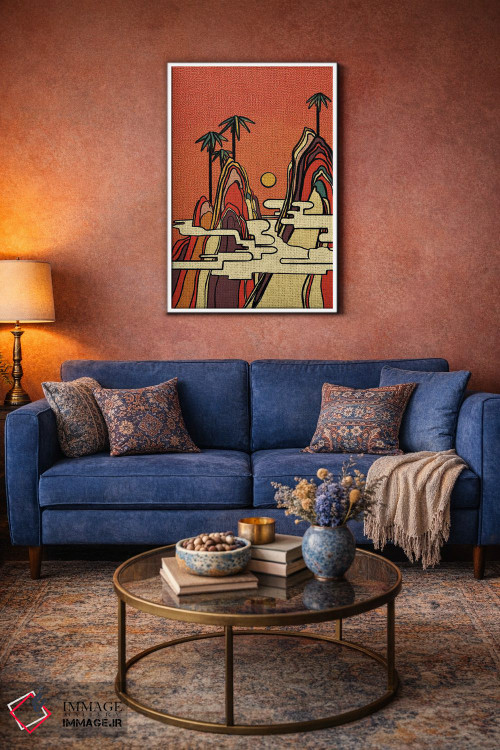 تابلو دکوراتیو زندگی یک کوه است اثر ایلو ناتیکا - D3W