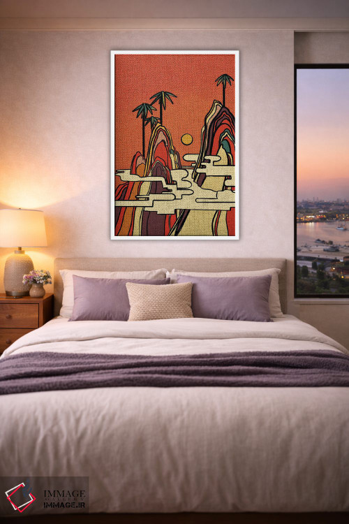 تابلو دکوراتیو زندگی یک کوه است اثر ایلو ناتیکا - D4W