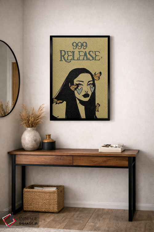 تابلو دکوراتیو عدد فرشته ۹۹۹ اثر ایلو ناتیکا - D4B