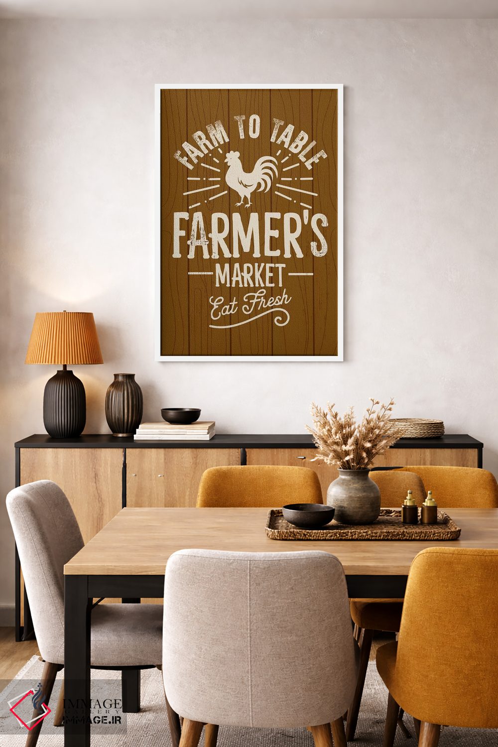 تابلو دکوراتیو تازه از مزرعه II اثر ایلیس آویلس - D5W