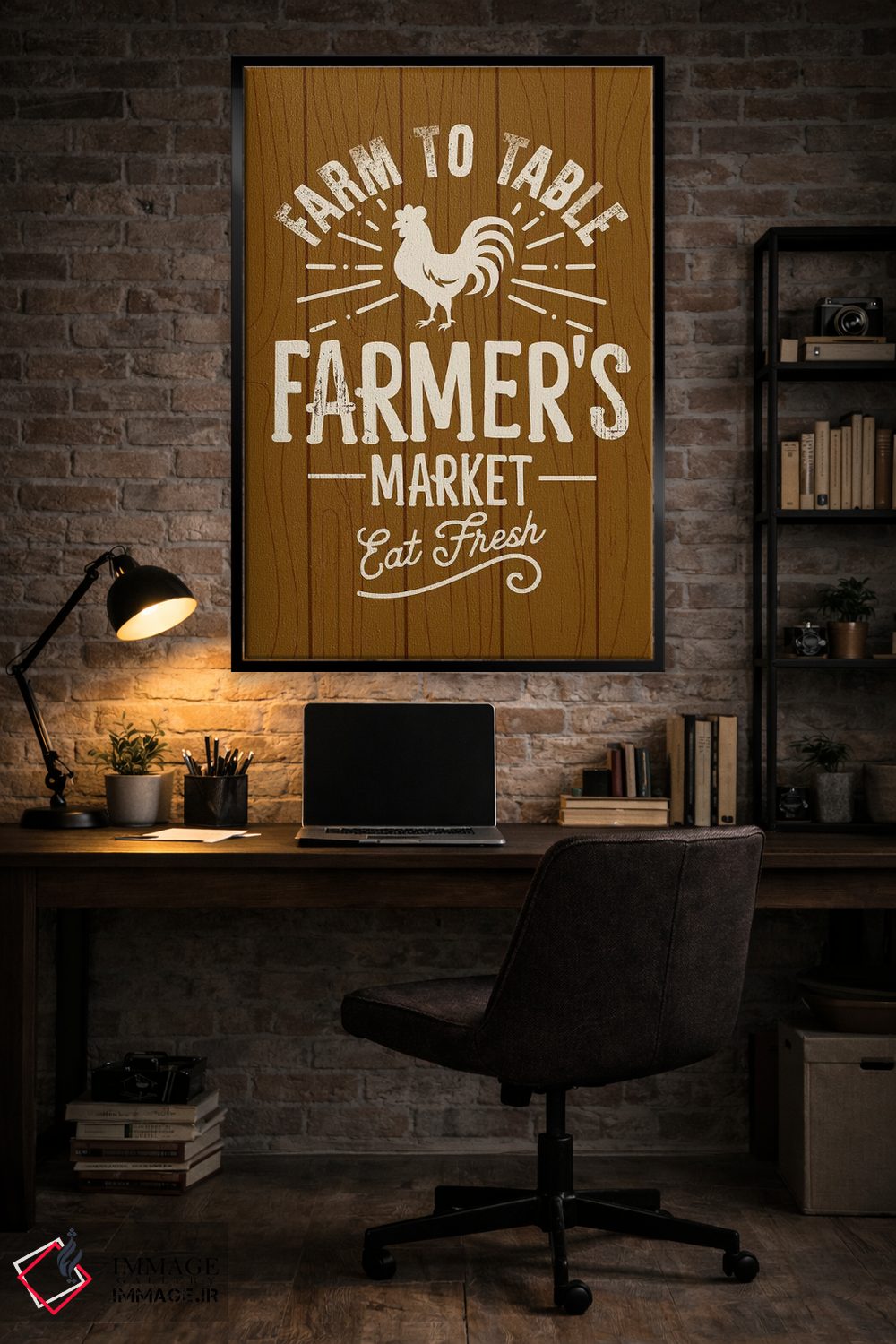 تابلو دکوراتیو تازه از مزرعه II اثر ایلیس آویلس - D4B