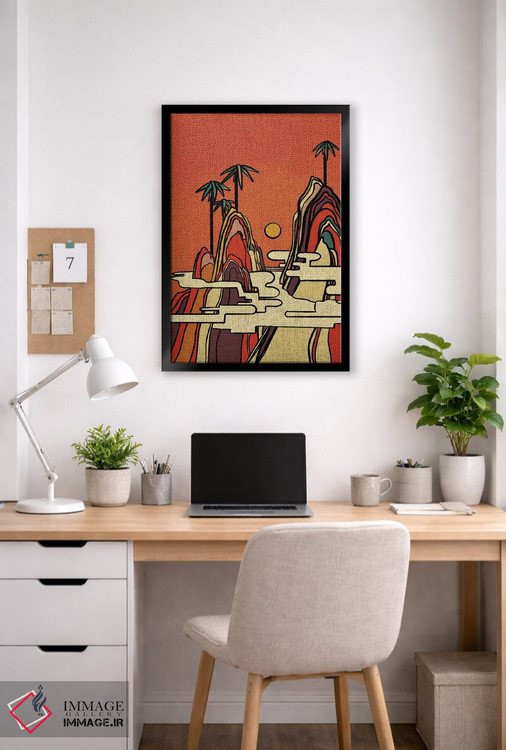 تابلو دکوراتیو زندگی یک کوه است اثر ایلو ناتیکا - D6B