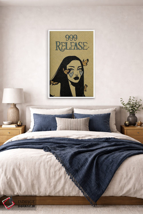 تابلو دکوراتیو عدد فرشته ۹۹۹ اثر ایلو ناتیکا - D5W