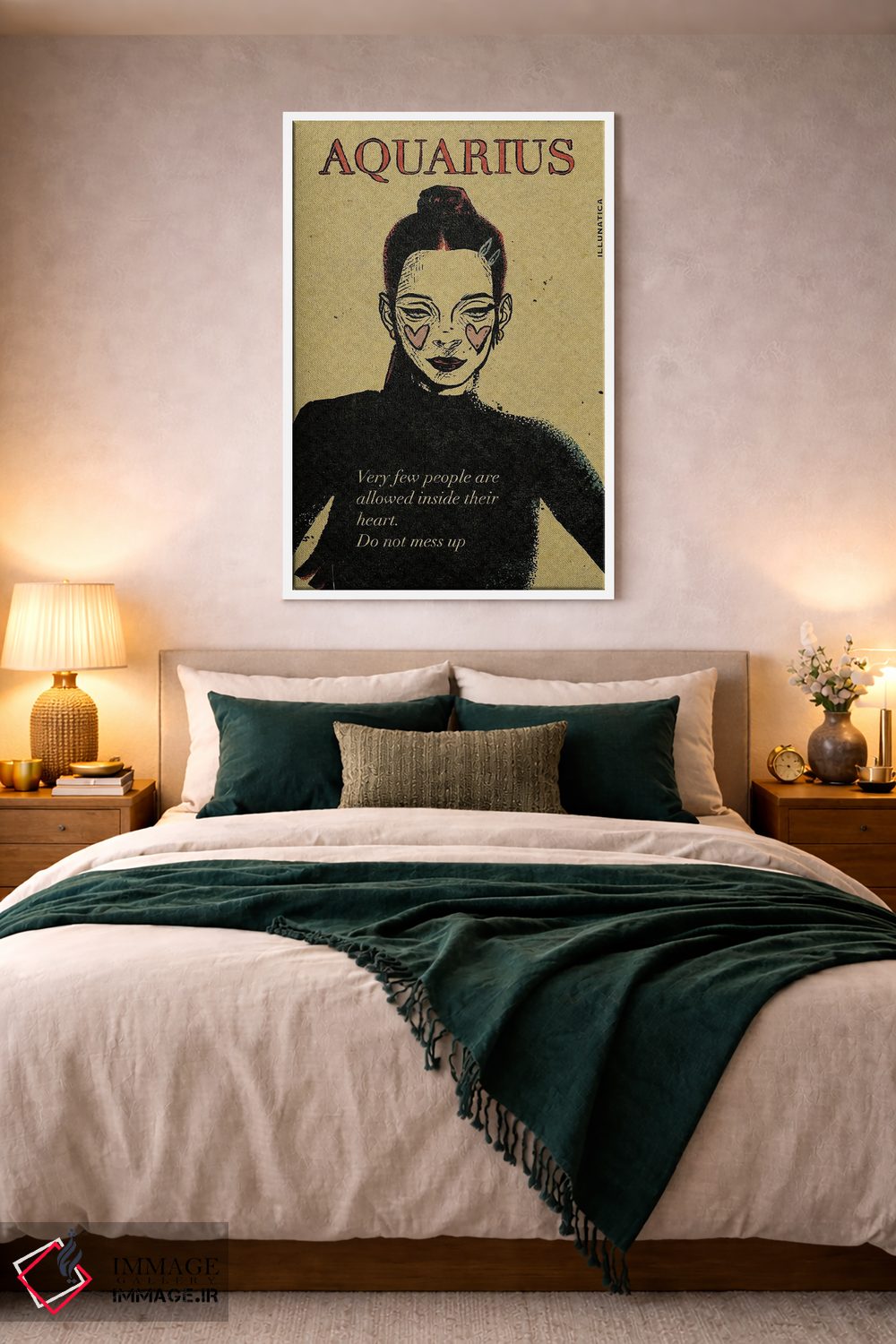 تابلو دکوراتیو برج دلو اثر ایلو ناتیکا - D3W